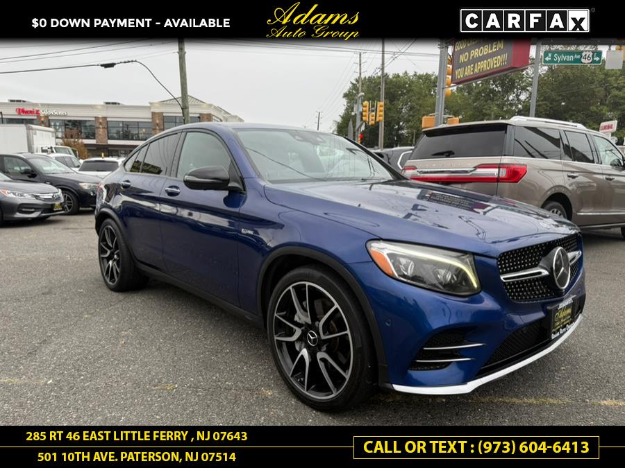 2018 Mercedes-Benz AMG GLC 43 4MATIC DESIGNO Night Package I Coupe, available for sale in Paterson, New Jersey | Adams Auto Group. Paterson, New Jersey 2018 Mercedes-Benz AMG GLC 43 4MATIC DESIGNO Night Package I Coupe, available for sale in Paterson, New Jersey | Adams Auto Group. Paterson, New Jersey