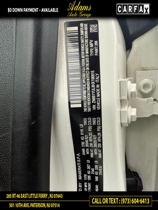 2017 Maserati Levante S 3.0L, available for sale in Little Ferry , New Jersey | Adams Auto Group . Little Ferry , New Jersey 2017 Maserati Levante S 3.0L, available for sale in Little Ferry , New Jersey | Adams Auto Group . Little Ferry , New Jersey