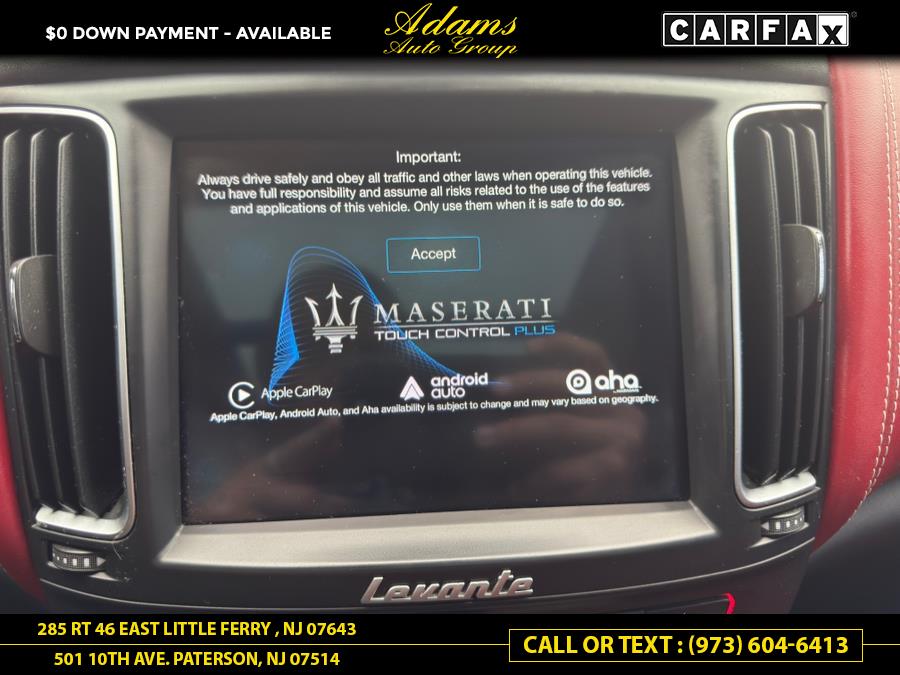 2017 Maserati Levante S 3.0L, available for sale in Little Ferry , New Jersey | Adams Auto Group . Little Ferry , New Jersey 2017 Maserati Levante S 3.0L, available for sale in Little Ferry , New Jersey | Adams Auto Group . Little Ferry , New Jersey