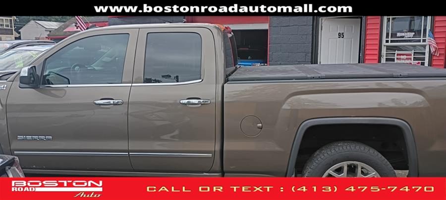 2014 GMC Sierra 1500 4WD Double Cab 143.5" SLT, available for sale in Springfield, Massachusetts | Boston Road Auto. Springfield, Massachusetts 2014 GMC Sierra 1500 4WD Double Cab 143.5" SLT, available for sale in Springfield, Massachusetts | Boston Road Auto. Springfield, Massachusetts