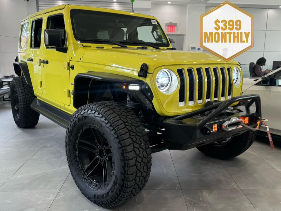 Used Jeep Wrangler Unlimited Sahara 4x4 2022 | C Rich Cars. Franklin Square, New York