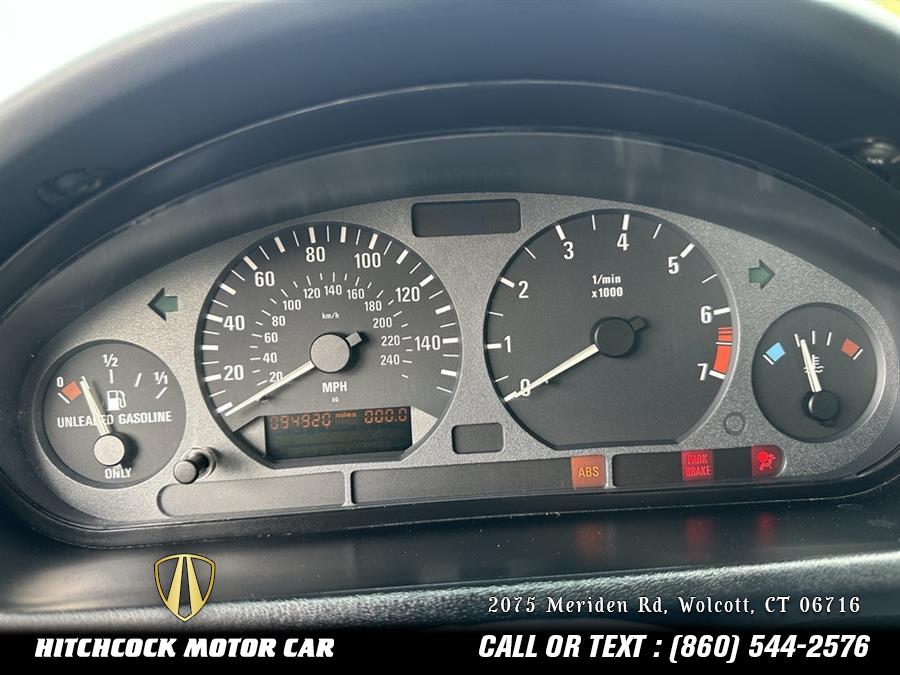 1996 BMW Z3 Base, available for sale in Wolcott, Connecticut | Hitchcock Motor Car. Wolcott, Connecticut 1996 BMW Z3 Base, available for sale in Wolcott, Connecticut | Hitchcock Motor Car. Wolcott, Connecticut