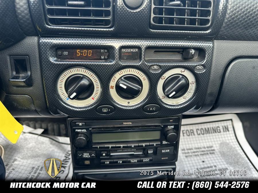 2003 Toyota Mr2 Spyder Base, available for sale in Wolcott, Connecticut | Hitchcock Motor Car. Wolcott, Connecticut 2003 Toyota Mr2 Spyder Base, available for sale in Wolcott, Connecticut | Hitchcock Motor Car. Wolcott, Connecticut