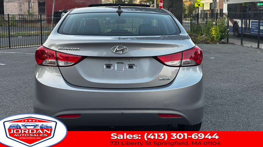 2012 Hyundai Elantra 4dr Sdn Auto Limited PZEV (Ulsan Plant), available for sale in Springfield, Massachusetts | Jordan Auto Sales. Springfield, Massachusetts 2012 Hyundai Elantra 4dr Sdn Auto Limited PZEV (Ulsan Plant), available for sale in Springfield, Massachusetts | Jordan Auto Sales. Springfield, Massachusetts