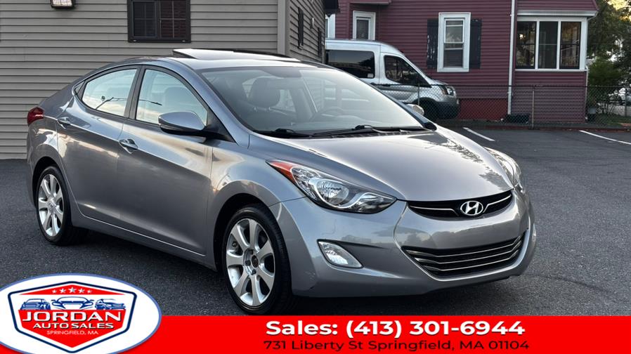2012 Hyundai Elantra 4dr Sdn Auto Limited PZEV (Ulsan Plant), available for sale in Springfield, Massachusetts | Jordan Auto Sales. Springfield, Massachusetts 2012 Hyundai Elantra 4dr Sdn Auto Limited PZEV (Ulsan Plant), available for sale in Springfield, Massachusetts | Jordan Auto Sales. Springfield, Massachusetts