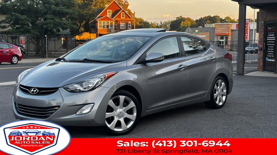 2012 Hyundai Elantra 4dr Sdn Auto Limited PZEV (Ulsan Plant), available for sale in Springfield, Massachusetts | Jordan Auto Sales. Springfield, Massachusetts 2012 Hyundai Elantra 4dr Sdn Auto Limited PZEV (Ulsan Plant), available for sale in Springfield, Massachusetts | Jordan Auto Sales. Springfield, Massachusetts