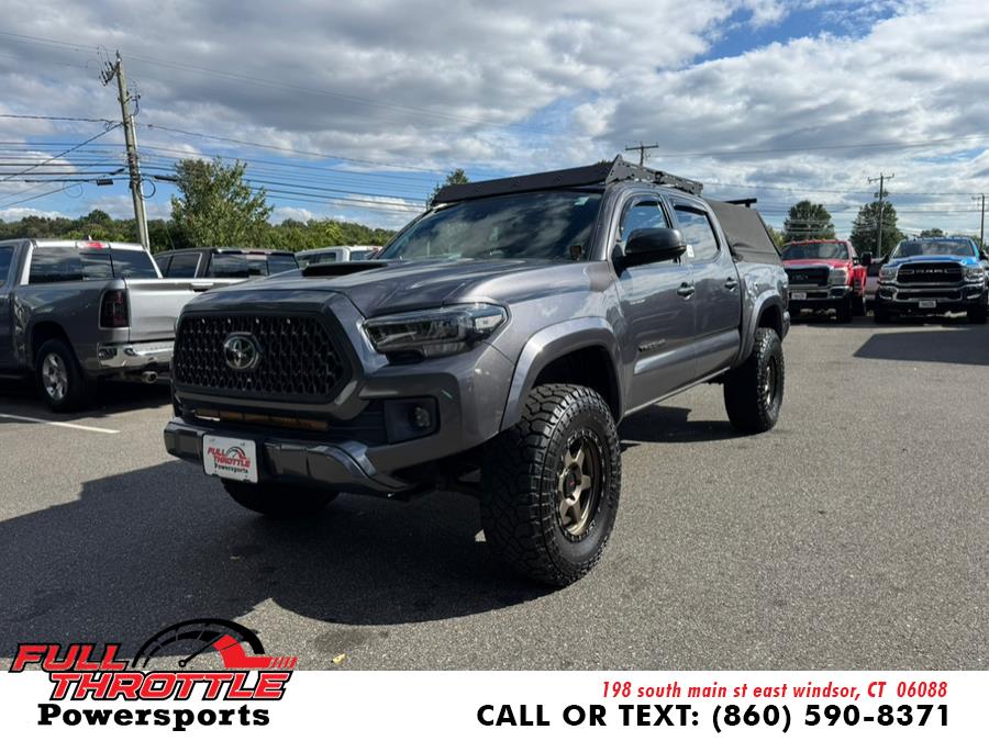 2018 Toyota Tacoma TRD Sport Double Cab 5'' Bed V6 4x4 MT (Natl), available for sale in East Windsor, Connecticut | Full Throttle Power Sports LLC. East Windsor, Connecticut 2018 Toyota Tacoma TRD Sport Double Cab 5'' Bed V6 4x4 MT (Natl), available for sale in East Windsor, Connecticut | Full Throttle Power Sports LLC. East Windsor, Connecticut