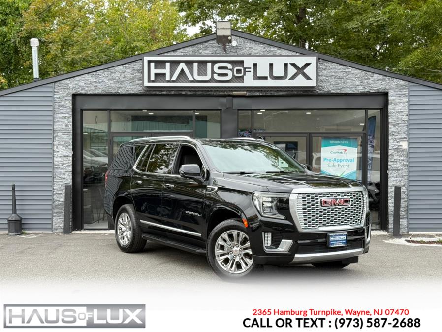 2021 GMC Yukon 4WD 4dr Denali, available for sale in Wayne, New Jersey | Haus of Lux. Wayne, New Jersey 2021 GMC Yukon 4WD 4dr Denali, available for sale in Wayne, New Jersey | Haus of Lux. Wayne, New Jersey