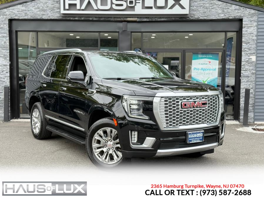 2021 GMC Yukon 4WD 4dr Denali, available for sale in Wayne, New Jersey | Haus of Lux. Wayne, New Jersey 2021 GMC Yukon 4WD 4dr Denali, available for sale in Wayne, New Jersey | Haus of Lux. Wayne, New Jersey