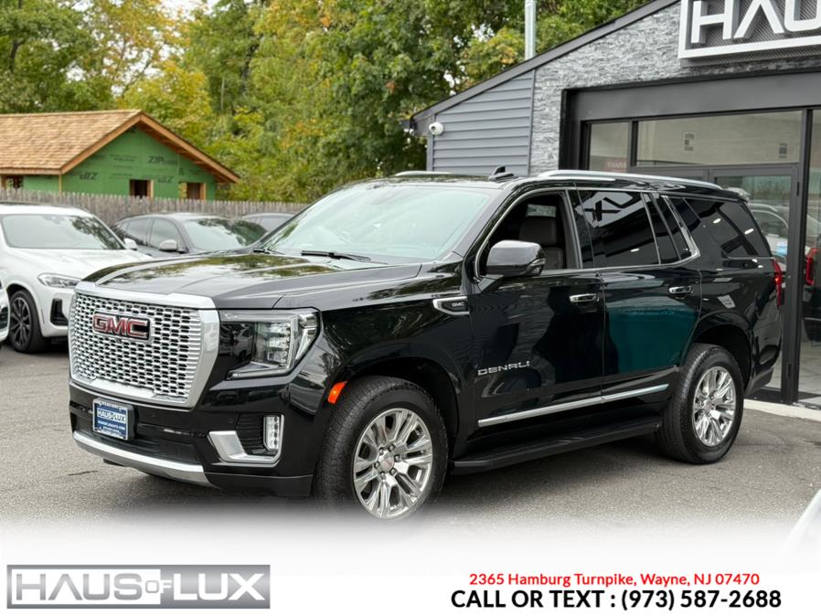 2021 GMC Yukon 4WD 4dr Denali, available for sale in Wayne, New Jersey | Haus of Lux. Wayne, New Jersey 2021 GMC Yukon 4WD 4dr Denali, available for sale in Wayne, New Jersey | Haus of Lux. Wayne, New Jersey