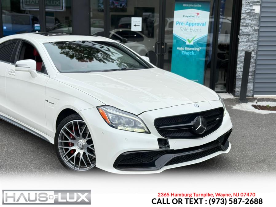 2017 Mercedes-Benz CLS AMG CLS 63 S 4MATIC Coupe, available for sale in Wayne, New Jersey | Haus of Lux. Wayne, New Jersey 2017 Mercedes-Benz CLS AMG CLS 63 S 4MATIC Coupe, available for sale in Wayne, New Jersey | Haus of Lux. Wayne, New Jersey