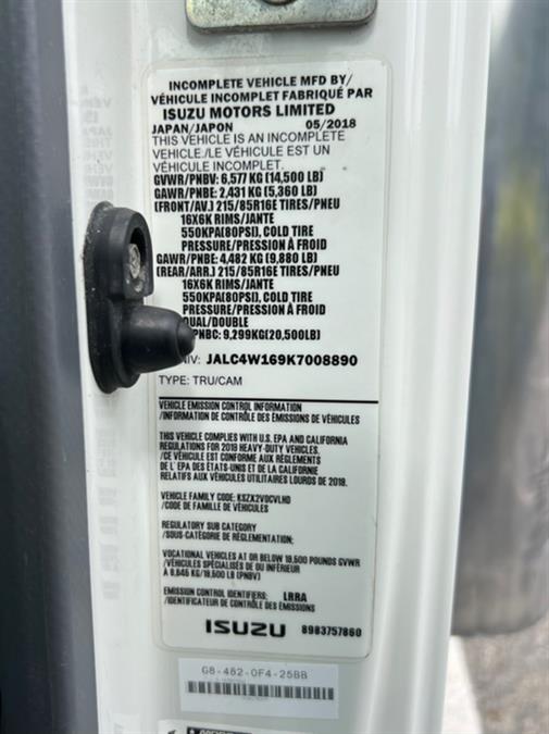 2019 Isuzu NPR-HD 16FT BOX TRUCK, available for sale in Paterson, New Jersey | Speedway Commercial Motors LLC. Paterson, New Jersey 2019 Isuzu NPR-HD 16FT BOX TRUCK, available for sale in Paterson, New Jersey | Speedway Commercial Motors LLC. Paterson, New Jersey