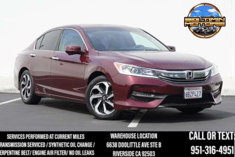 2016 Honda Accord Sedan EX NAVI EX (SUNROOF) SIDE & BACK UP CAMERA, available for sale in Riverside, California | Big Timin Motors LLC. Riverside, California 2016 Honda Accord Sedan EX NAVI EX (SUNROOF) SIDE & BACK UP CAMERA, available for sale in Riverside, California | Big Timin Motors LLC. Riverside, California