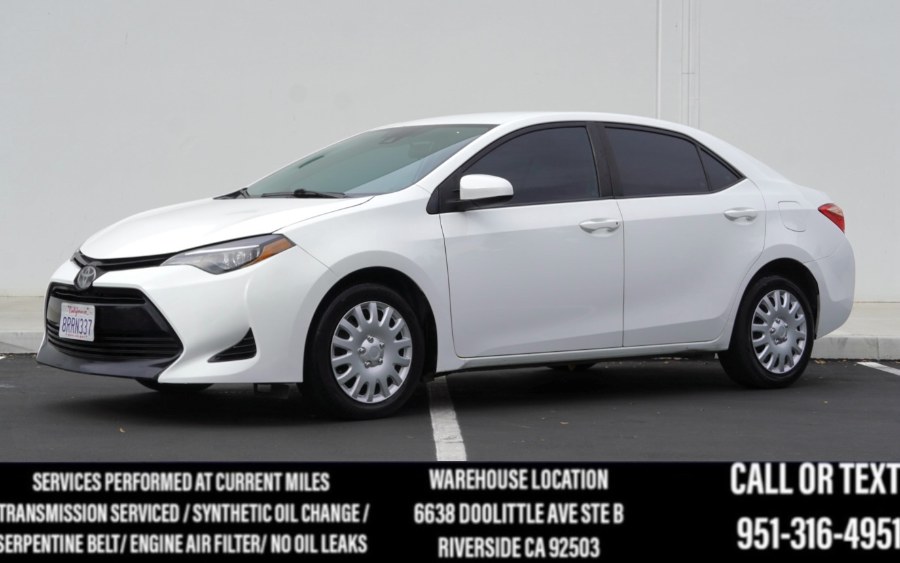 2018 Toyota Corolla LE LE(BACK UP CAM) (BLUETOOTH), available for sale in Riverside, California | Big Timin Motors LLC. Riverside, California 2018 Toyota Corolla LE LE(BACK UP CAM) (BLUETOOTH), available for sale in Riverside, California | Big Timin Motors LLC. Riverside, California