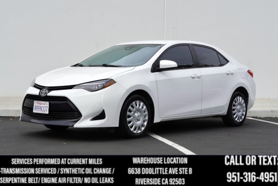 2018 Toyota Corolla LE LE(BACK UP CAM) (BLUETOOTH), available for sale in Riverside, California | Big Timin Motors LLC. Riverside, California 2018 Toyota Corolla LE LE(BACK UP CAM) (BLUETOOTH), available for sale in Riverside, California | Big Timin Motors LLC. Riverside, California