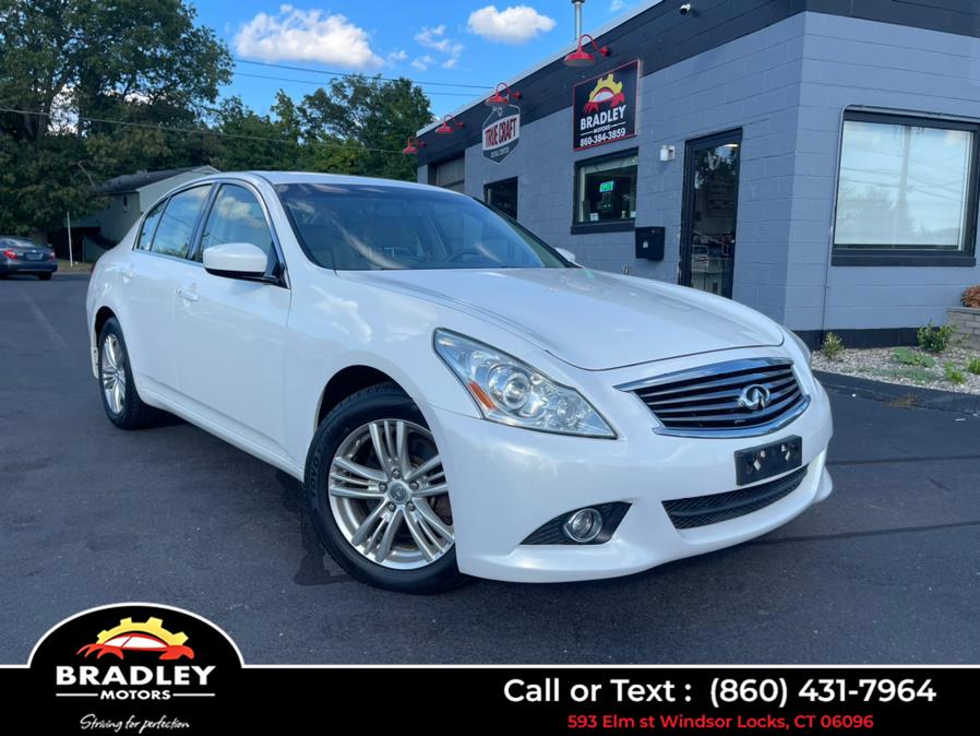 2012 INFINITI G37 Sedan X AWD, available for sale in Windsor Locks, Connecticut | Bradley Motors Inc. Windsor Locks, Connecticut