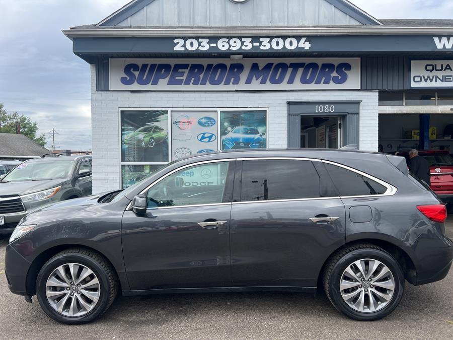 2015 Acura MDX SH-AWD 4dr Tech Pkg, available for sale in Milford, Connecticut | Korhan LLC DBA Superior Motors. Milford, Connecticut 2015 Acura MDX SH-AWD 4dr Tech Pkg, available for sale in Milford, Connecticut | Korhan LLC DBA Superior Motors. Milford, Connecticut