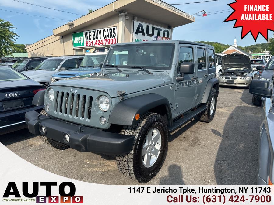 2015 Jeep Wrangler Unlimited 4WD 4dr Sport, available for sale in Huntington, New York | Auto Expo. Huntington, New York 2015 Jeep Wrangler Unlimited 4WD 4dr Sport, available for sale in Huntington, New York | Auto Expo. Huntington, New York
