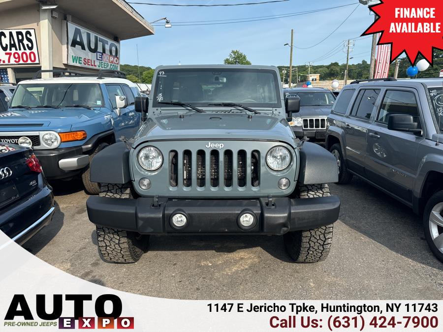 2015 Jeep Wrangler Unlimited 4WD 4dr Sport, available for sale in Huntington, New York | Auto Expo. Huntington, New York 2015 Jeep Wrangler Unlimited 4WD 4dr Sport, available for sale in Huntington, New York | Auto Expo. Huntington, New York