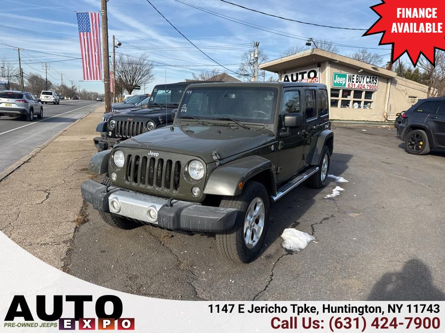 2015 Jeep Wrangler Unlimited 4WD 4dr Sahara, available for sale in Huntington, New York | Auto Expo. Huntington, New York