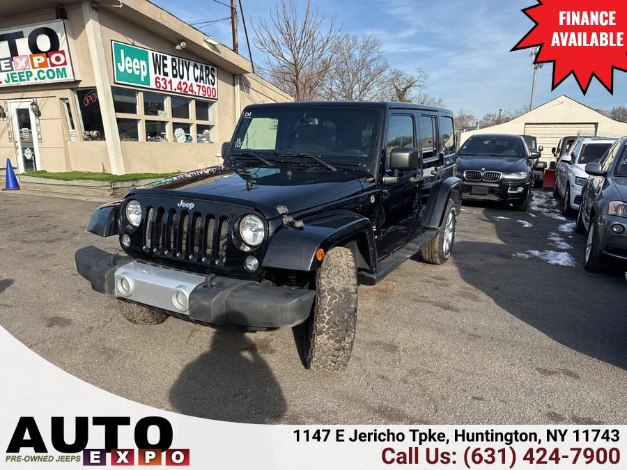 Used 2015 Jeep Wrangler Unlimited in Huntington, New York | Auto Expo. Huntington, New York
