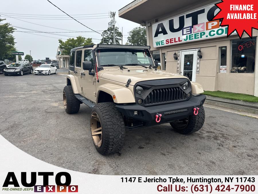 2016 Jeep Wrangler Unlimited 4WD 4dr Sahara, available for sale in Huntington, New York | Auto Expo. Huntington, New York 2016 Jeep Wrangler Unlimited 4WD 4dr Sahara, available for sale in Huntington, New York | Auto Expo. Huntington, New York