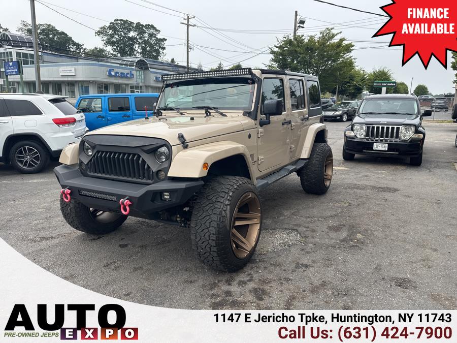 2016 Jeep Wrangler Unlimited 4WD 4dr Sahara, available for sale in Huntington, New York | Auto Expo. Huntington, New York 2016 Jeep Wrangler Unlimited 4WD 4dr Sahara, available for sale in Huntington, New York | Auto Expo. Huntington, New York