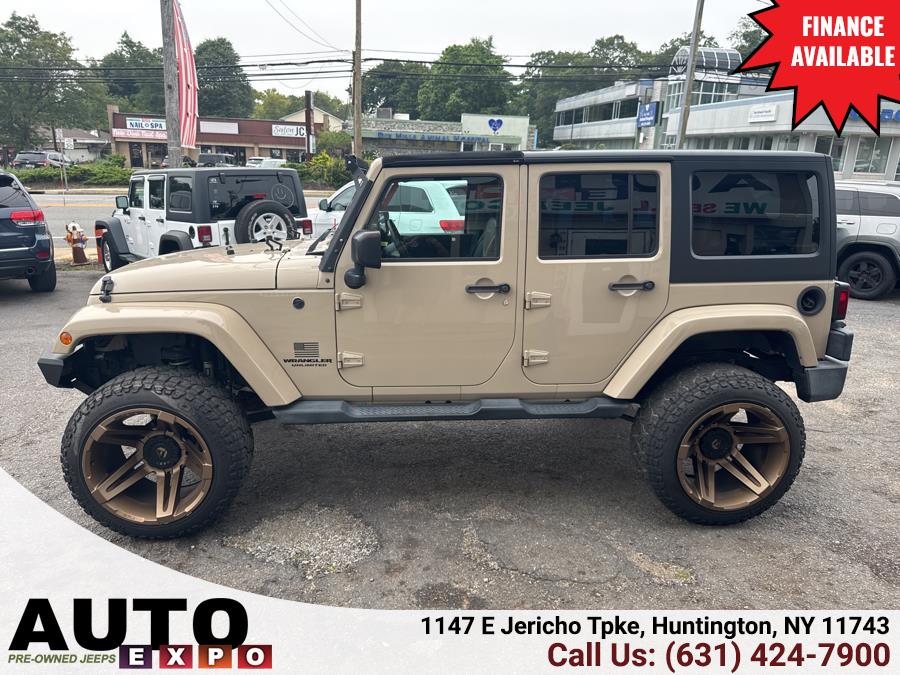 2016 Jeep Wrangler Unlimited 4WD 4dr Sahara, available for sale in Huntington, New York | Auto Expo. Huntington, New York 2016 Jeep Wrangler Unlimited 4WD 4dr Sahara, available for sale in Huntington, New York | Auto Expo. Huntington, New York