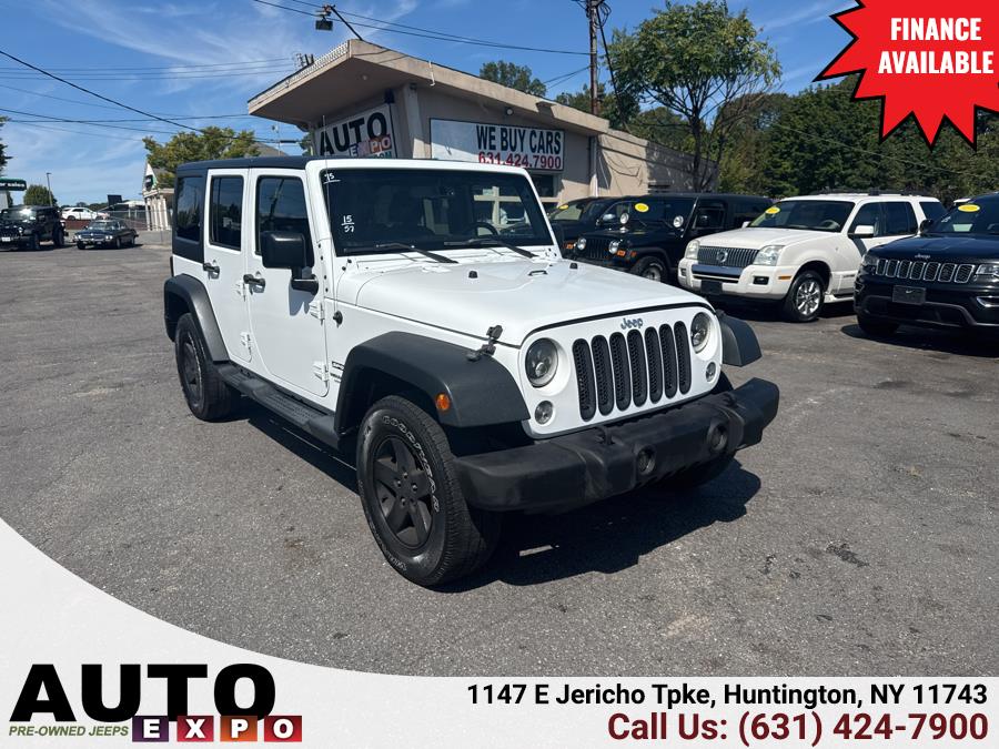 Used 2015 Jeep Wrangler Unlimited in Huntington, New York | Auto Expo. Huntington, New York