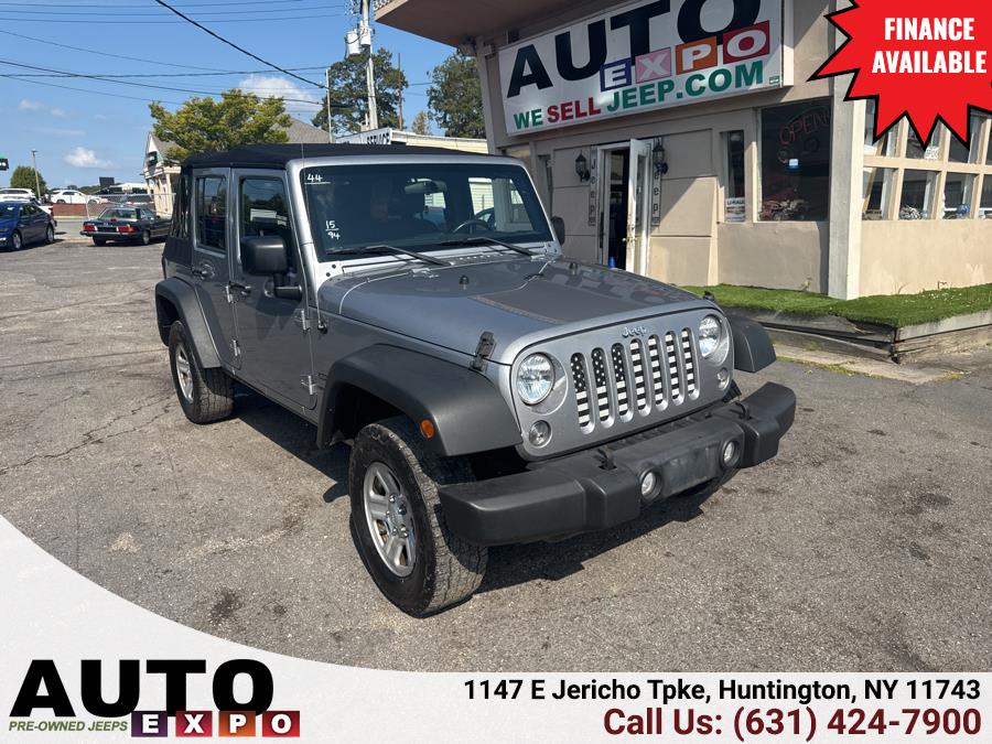 Used 2015 Jeep Wrangler Unlimited in Huntington, New York | Auto Expo. Huntington, New York