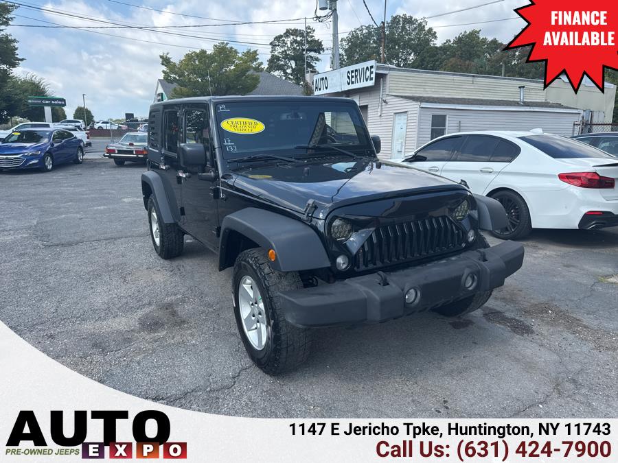 Used 2017 Jeep Wrangler Unlimited in Huntington, New York | Auto Expo. Huntington, New York