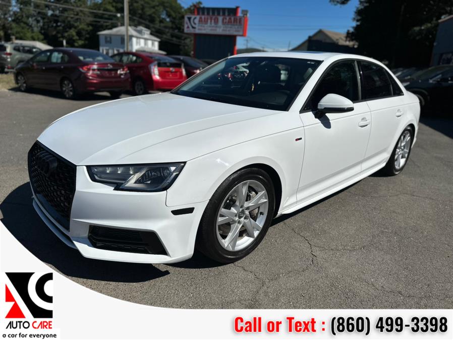 2018 Audi A4 2.0 TFSI Premium S Tronic quattro AWD, available for sale in Vernon , Connecticut | Auto Care Motors. Vernon , Connecticut 2018 Audi A4 2.0 TFSI Premium S Tronic quattro AWD, available for sale in Vernon , Connecticut | Auto Care Motors. Vernon , Connecticut