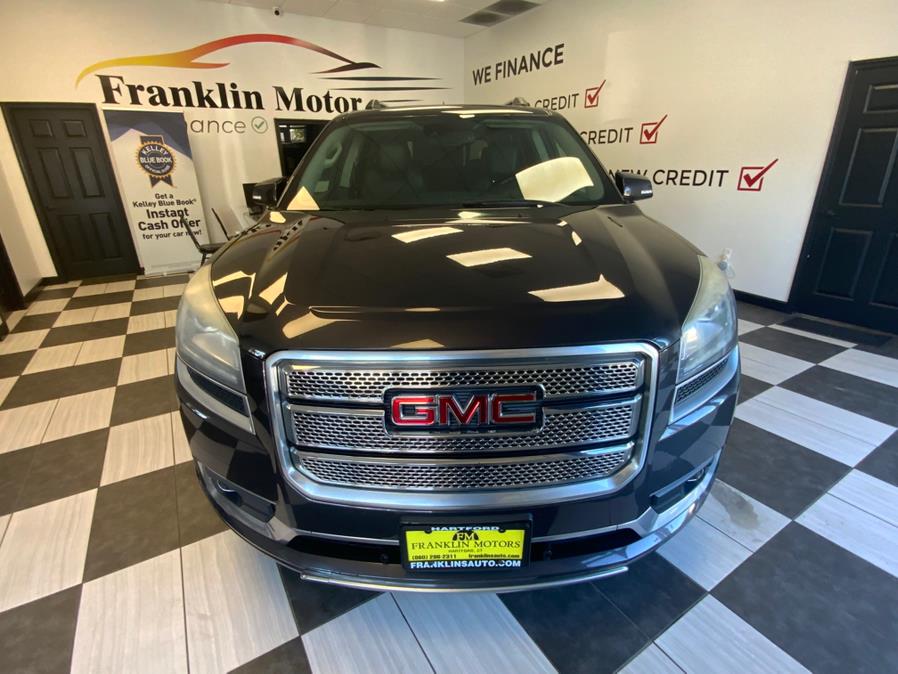 2015 GMC Acadia AWD 4dr Denali, available for sale in Hartford, Connecticut | Franklin Motors Auto Sales LLC. Hartford, Connecticut 2015 GMC Acadia AWD 4dr Denali, available for sale in Hartford, Connecticut | Franklin Motors Auto Sales LLC. Hartford, Connecticut