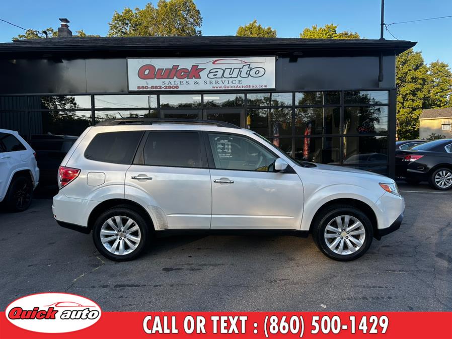 2011 Subaru Forester 4dr Auto 2.5X Premium w/All-Weather Pkg, available for sale in Bristol, Connecticut | Quick Auto LLC. Bristol, Connecticut 2011 Subaru Forester 4dr Auto 2.5X Premium w/All-Weather Pkg, available for sale in Bristol, Connecticut | Quick Auto LLC. Bristol, Connecticut