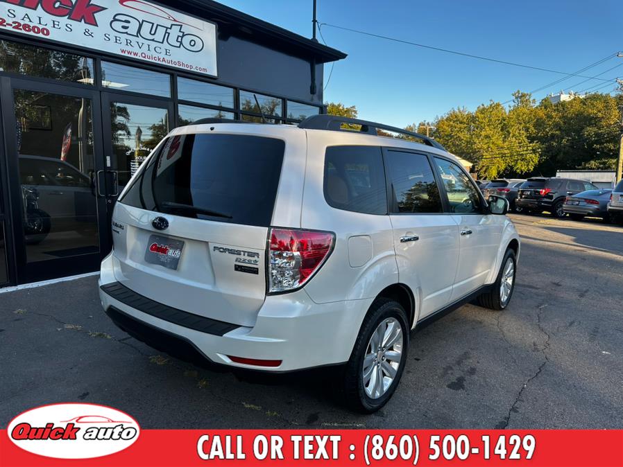 2011 Subaru Forester 4dr Auto 2.5X Premium w/All-Weather Pkg, available for sale in Bristol, Connecticut | Quick Auto LLC. Bristol, Connecticut 2011 Subaru Forester 4dr Auto 2.5X Premium w/All-Weather Pkg, available for sale in Bristol, Connecticut | Quick Auto LLC. Bristol, Connecticut