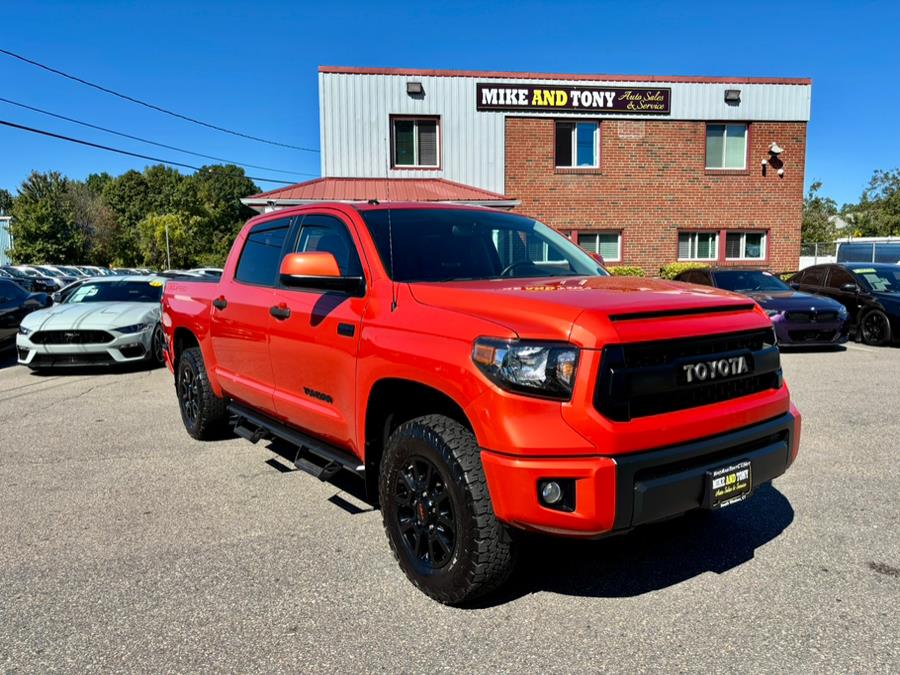 2015 Toyota Tundra 4WD Truck CrewMax 5.7L V8 6-Spd AT TRD Pro (Natl), available for sale in South Windsor, Connecticut | Mike And Tony Auto Sales, Inc. South Windsor, Connecticut 2015 Toyota Tundra 4WD Truck CrewMax 5.7L V8 6-Spd AT TRD Pro (Natl), available for sale in South Windsor, Connecticut | Mike And Tony Auto Sales, Inc. South Windsor, Connecticut