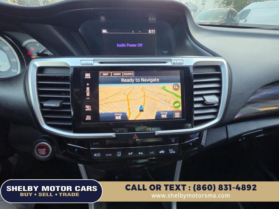 2016 Honda Accord Sedan 4dr I4 CVT EX-L w/Navi & Honda Sensing, available for sale in Springfield, Massachusetts | Shelby Motor Cars. Springfield, Massachusetts 2016 Honda Accord Sedan 4dr I4 CVT EX-L w/Navi & Honda Sensing, available for sale in Springfield, Massachusetts | Shelby Motor Cars. Springfield, Massachusetts