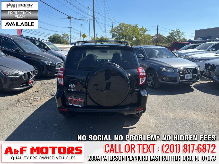 2011 Toyota RAV4 4WD 4dr 4-cyl 4-Spd AT (Natl), available for sale in East Rutherford, New Jersey | A&F Motors LLC. East Rutherford, New Jersey 2011 Toyota RAV4 4WD 4dr 4-cyl 4-Spd AT (Natl), available for sale in East Rutherford, New Jersey | A&F Motors LLC. East Rutherford, New Jersey