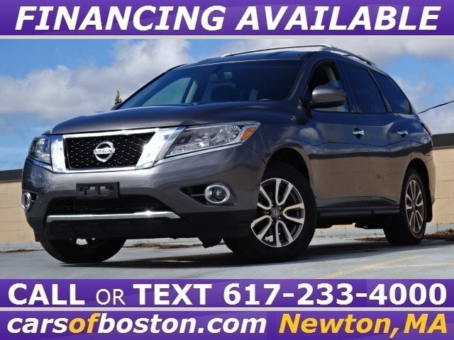 2015 Nissan Pathfinder SV 4WD, available for sale in Newton, Massachusetts | Cars of Boston. Newton, Massachusetts 2015 Nissan Pathfinder SV 4WD, available for sale in Newton, Massachusetts | Cars of Boston. Newton, Massachusetts