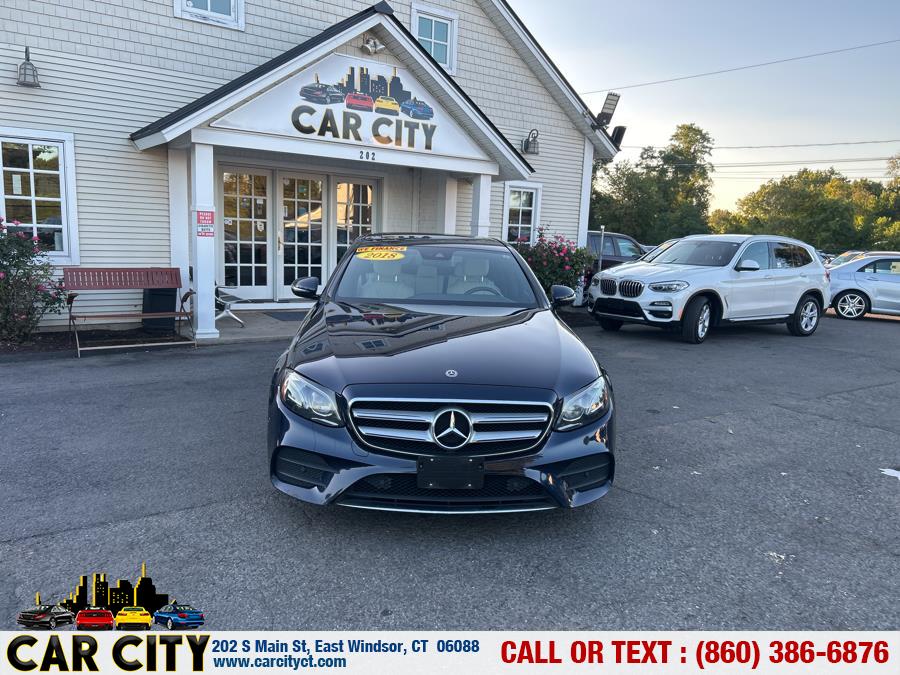 2018 Mercedes-Benz E-Class E 300 4MATIC Sedan, available for sale in East Windsor, Connecticut | Car City LLC. East Windsor, Connecticut 2018 Mercedes-Benz E-Class E 300 4MATIC Sedan, available for sale in East Windsor, Connecticut | Car City LLC. East Windsor, Connecticut