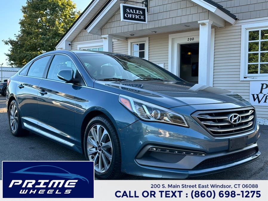 2015 Hyundai Sonata 4dr Sdn 2.4L Sport PZEV, available for sale in East Windsor, Connecticut | Prime Wheels. East Windsor, Connecticut 2015 Hyundai Sonata 4dr Sdn 2.4L Sport PZEV, available for sale in East Windsor, Connecticut | Prime Wheels. East Windsor, Connecticut