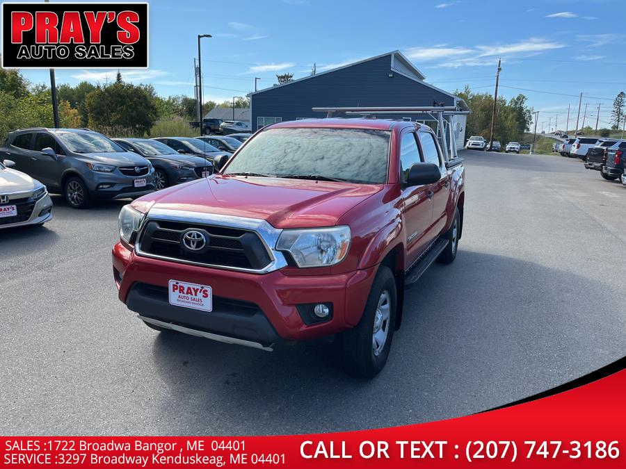 2015 Toyota Tacoma 4WD Double Cab V6 AT (Natl), available for sale in Bangor , Maine | Pray's Auto Sales . Bangor , Maine 2015 Toyota Tacoma 4WD Double Cab V6 AT (Natl), available for sale in Bangor , Maine | Pray's Auto Sales . Bangor , Maine