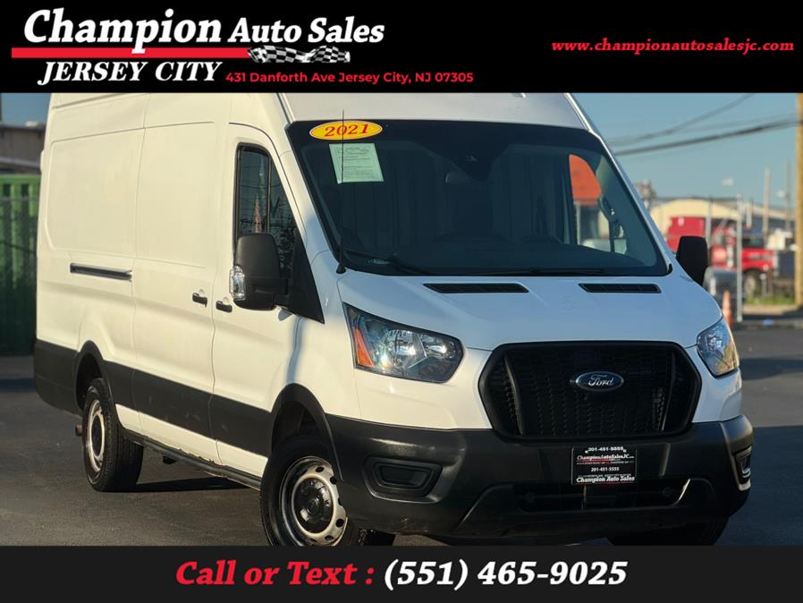 2021 Ford Transit Cargo Van T-250 148" EL Hi Rf 9070 GVWR RWD, available for sale in Jersey City, New Jersey | Champion Auto Sales. Jersey City, New Jersey 2021 Ford Transit Cargo Van T-250 148" EL Hi Rf 9070 GVWR RWD, available for sale in Jersey City, New Jersey | Champion Auto Sales. Jersey City, New Jersey