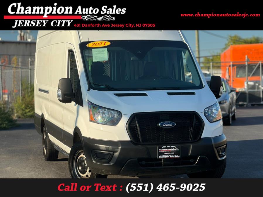 2021 Ford Transit Cargo Van T-250 148" EL Hi Rf 9070 GVWR RWD, available for sale in Jersey City, New Jersey | Champion Auto Sales. Jersey City, New Jersey 2021 Ford Transit Cargo Van T-250 148" EL Hi Rf 9070 GVWR RWD, available for sale in Jersey City, New Jersey | Champion Auto Sales. Jersey City, New Jersey