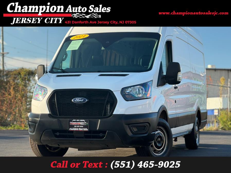 2021 Ford Transit Cargo Van T-250 148" EL Hi Rf 9070 GVWR RWD, available for sale in Jersey City, New Jersey | Champion Auto Sales. Jersey City, New Jersey 2021 Ford Transit Cargo Van T-250 148" EL Hi Rf 9070 GVWR RWD, available for sale in Jersey City, New Jersey | Champion Auto Sales. Jersey City, New Jersey