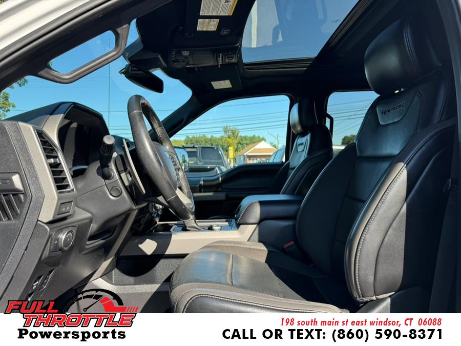 2019 Ford F-150 Raptor 4WD SuperCrew 5.5'' Box, available for sale in East Windsor, Connecticut | Full Throttle Power Sports LLC. East Windsor, Connecticut 2019 Ford F-150 Raptor 4WD SuperCrew 5.5'' Box, available for sale in East Windsor, Connecticut | Full Throttle Power Sports LLC. East Windsor, Connecticut