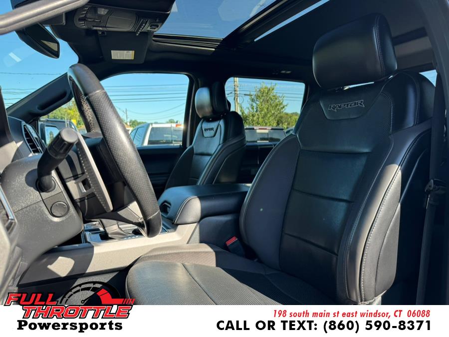 2019 Ford F-150 Raptor 4WD SuperCrew 5.5'' Box, available for sale in East Windsor, Connecticut | Full Throttle Power Sports LLC. East Windsor, Connecticut 2019 Ford F-150 Raptor 4WD SuperCrew 5.5'' Box, available for sale in East Windsor, Connecticut | Full Throttle Power Sports LLC. East Windsor, Connecticut