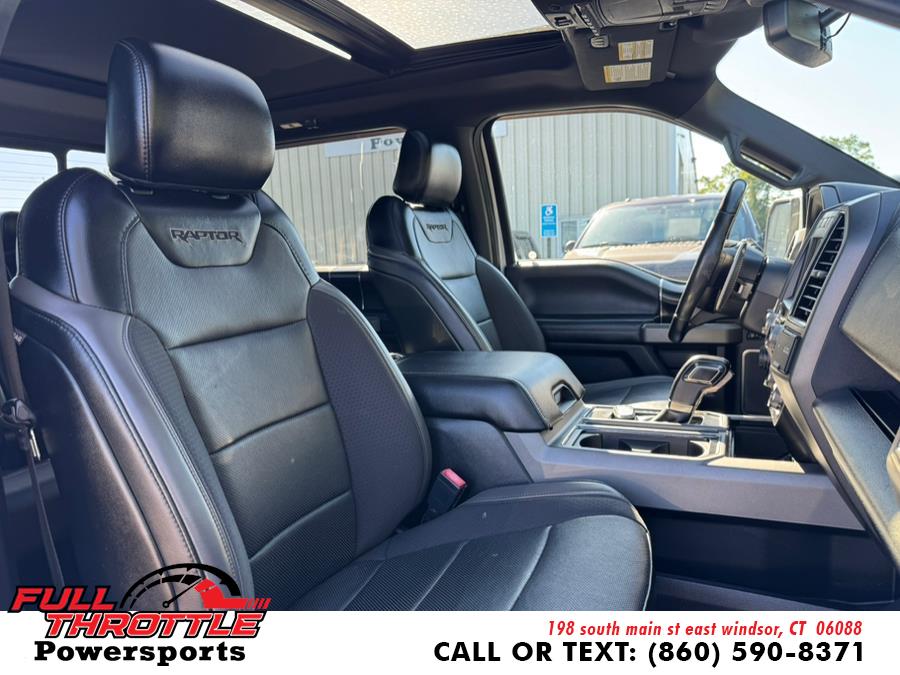 2019 Ford F-150 Raptor 4WD SuperCrew 5.5'' Box, available for sale in East Windsor, Connecticut | Full Throttle Power Sports LLC. East Windsor, Connecticut 2019 Ford F-150 Raptor 4WD SuperCrew 5.5'' Box, available for sale in East Windsor, Connecticut | Full Throttle Power Sports LLC. East Windsor, Connecticut