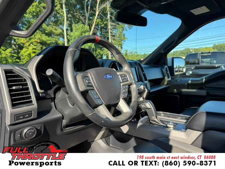 2019 Ford F-150 Raptor 4WD SuperCrew 5.5'' Box, available for sale in East Windsor, Connecticut | Full Throttle Power Sports LLC. East Windsor, Connecticut 2019 Ford F-150 Raptor 4WD SuperCrew 5.5'' Box, available for sale in East Windsor, Connecticut | Full Throttle Power Sports LLC. East Windsor, Connecticut