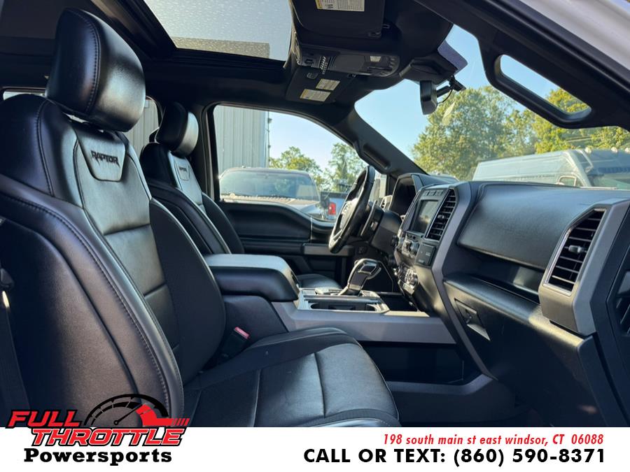 2019 Ford F-150 Raptor 4WD SuperCrew 5.5'' Box, available for sale in East Windsor, Connecticut | Full Throttle Power Sports LLC. East Windsor, Connecticut 2019 Ford F-150 Raptor 4WD SuperCrew 5.5'' Box, available for sale in East Windsor, Connecticut | Full Throttle Power Sports LLC. East Windsor, Connecticut